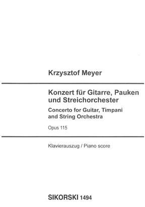 Krzysztof Meyer: Konzert
