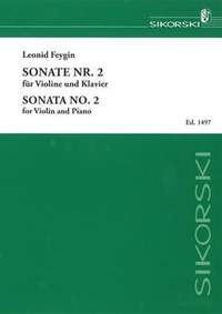 Leonid Feygin: Sonate Nr. 2