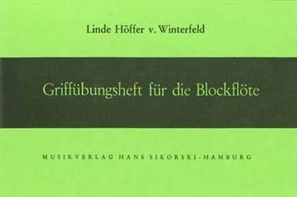 Winterfeld: Griffübungsheft