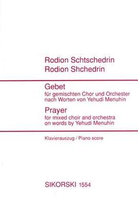 Rodion Shchedrin: Gebet