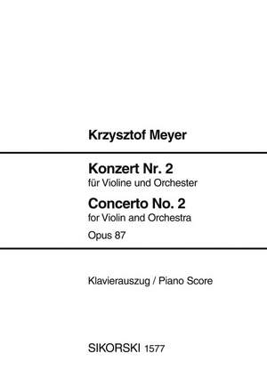 Krzysztof Meyer: Konzert Nr. 2