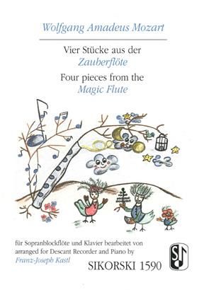 Wolfgang Amadeus Mozart: 4 Stücke aus der 'Zauberflöte'