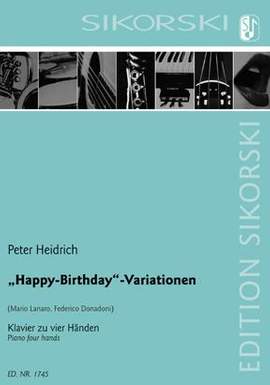 Peter Heidrich: Happy Birthday-Variationen
