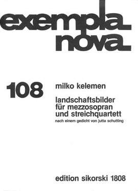 Milko Kelemen: Landschaftsbilder