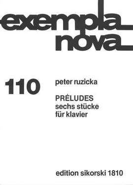 Peter Ruzicka: Préludes