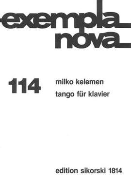 Milko Kelemen: Tango