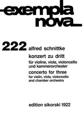 Alfred Schnittke: Konzert zu dritt-Menuett
