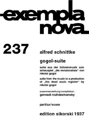 Alfred Schnittke: Gogol-Suite
