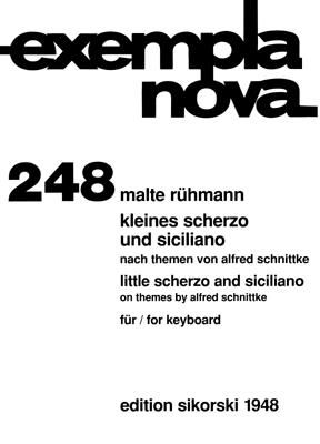 Malte Rühmann: Kleines Scherzo und Siciliano
