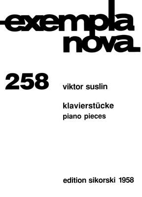 Viktor Suslin: Klavierstücke