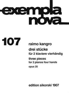Raimo Kangro: 3 Stücke