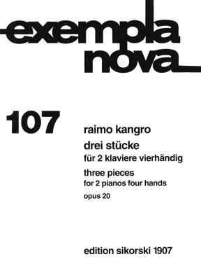 Raimo Kangro: 3 Stücke