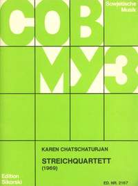 Karen Khachaturian: Streichquartett (1969)