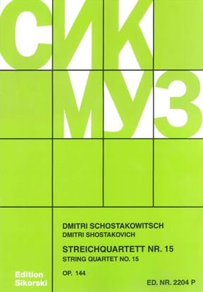 Dimitri Shostakovich: Streichquartett Nr. 15