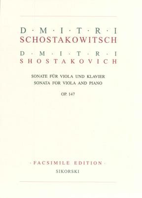 Dimitri Shostakovich: Sonate