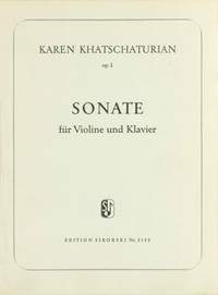 Karen Khachaturian: Sonate