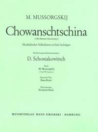 Modest Musorgski: Khovanshchina
