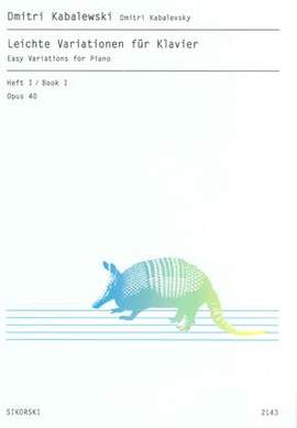 Dmitri Kabalevsky: Leichte Variationen Op. 51 Vol 1