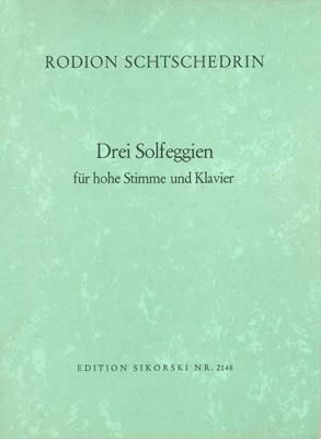 Rodion Shchedrin: 3 Solfeggien
