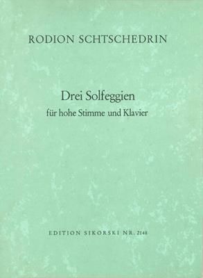 Rodion Shchedrin: 3 Solfeggien