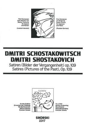 Dimitri Shostakovich: Satires 'Pictures Of The Past' Op.109