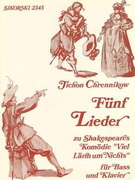 Tikhon Khrennikov: 5 Lieder zu Shakespeare's Komödie