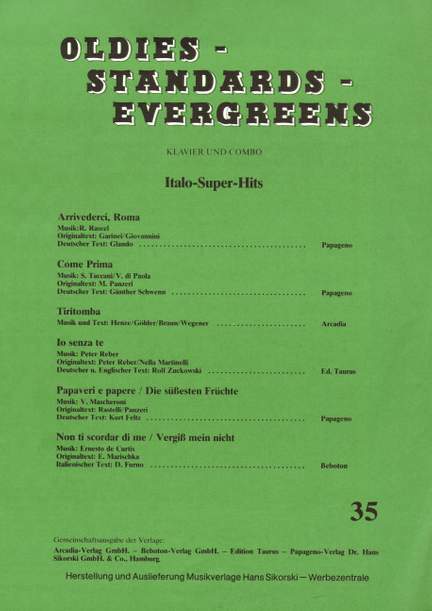 Oldies - Standards - Evergreens