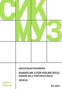 Weinberg, M: Sonate Nr. 2 op. 95