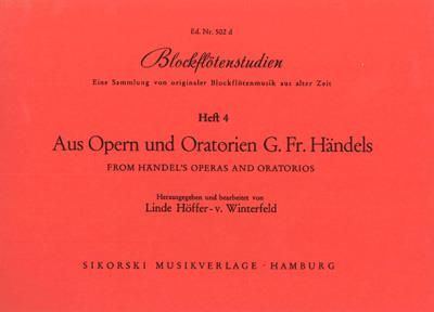 Winterfeld: Blockflötenstudien Vol 4
