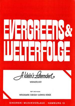 Waldemar Gibisch: A klein's Laternderl