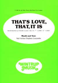 Neil Arthur: That's Love, That It Is