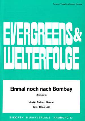 Richard Germer: Einmal noch nach Bombay