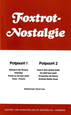 Foxtrot-Nostalgie Potpourri 1-2