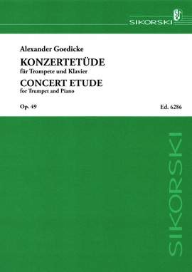 Alexander Goedicke: Konzert-Etüde