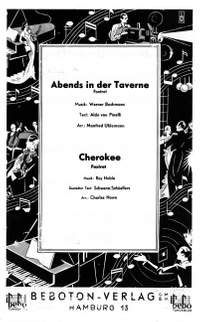 Werner Bochmann: Abends in der Taverne-Cherokee