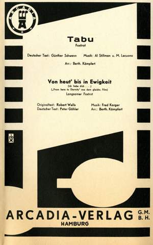 Al Stillman: Tabu-Von heut' bis in Ewigkeit