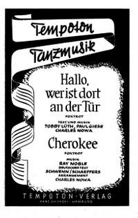 Tobby Lüth: Hallo, wer ist dort an der Tür-Cherokee