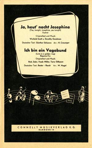 Winfield Scott: Ja, heut' nacht, Josephine-Ich bin ein Vagabund