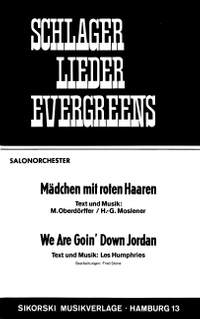 Manfred Oberdörffer: Mädchen mit roten Haaren-We are goin` down Jordan