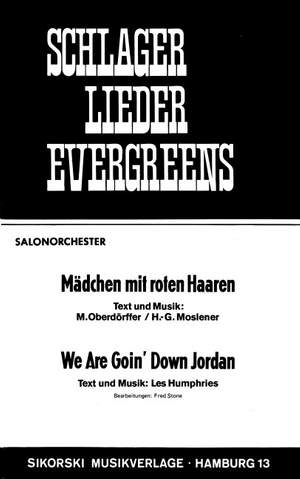 Manfred Oberdörffer: Mädchen mit roten Haaren-We are goin` down Jordan