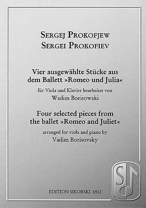 Sergei Prokofiev: 4 Stücke aus 'Romeo und Julia'