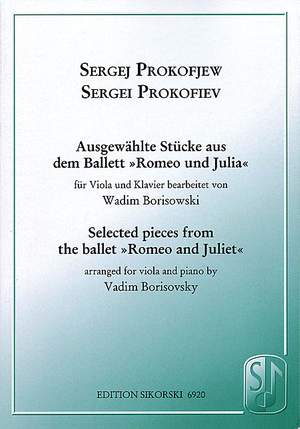 Sergei Prokofiev: Ausgewählte Stücke aus dem Ballett Romeo und Julia