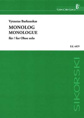 Vytautas Barkauskas: Monolog
