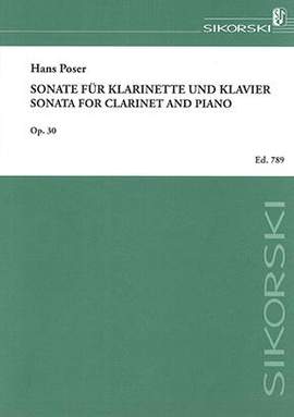 H. Poser: Sonate Op.30