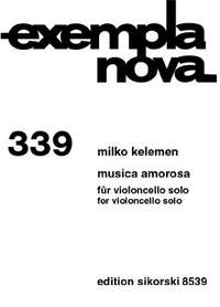 Milko Kelemen: Musica amorosa