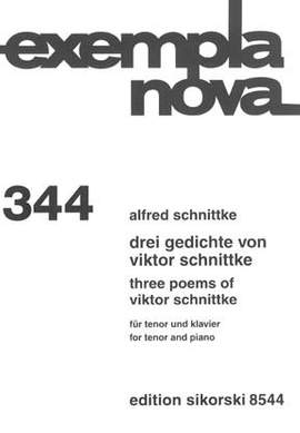 Alfred Schnittke: 3 Gedichte von Victor Schnittke