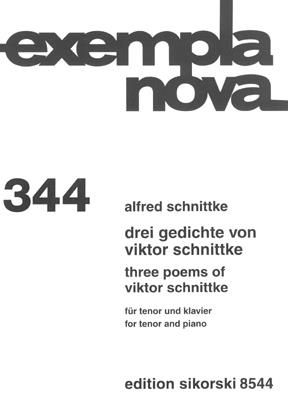 Alfred Schnittke: 3 Gedichte von Victor Schnittke