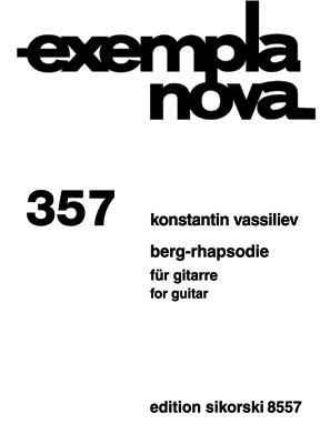 Konstantin Vassiliev: Berg-Rhapsodie