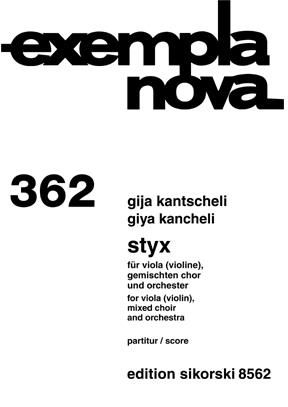 Giya Kancheli: Styx