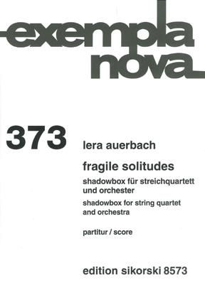Lera Auerbach: Fragile Solitudes